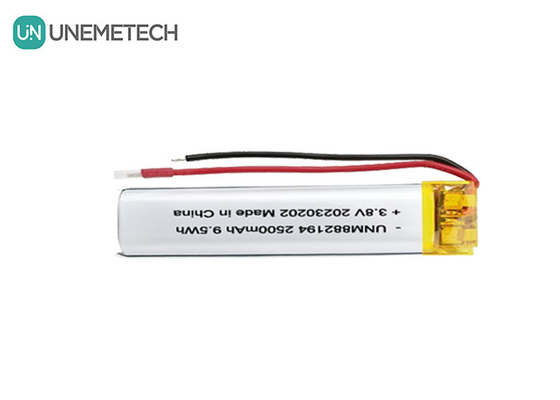 オーダーメイド 882194 高電圧 LiPo バッテリー 4.35V 2500mAh 1年保証