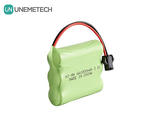 3.6V NiMH バッテリーパック 1800mAh リモコン用 AA バッテリー トイカー