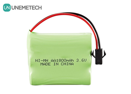 3.6V NiMH バッテリーパック 1800mAh リモコン用 AA バッテリー トイカー