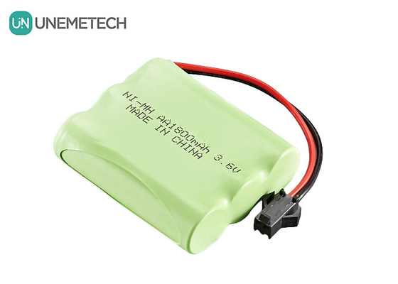 3.6V NiMH バッテリーパック 1800mAh リモコン用 AA バッテリー トイカー