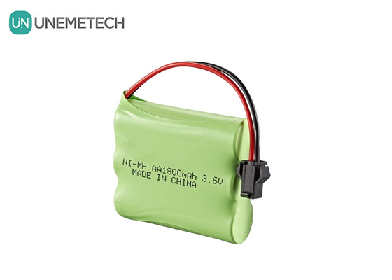 3.6V NiMH バッテリーパック 1800mAh リモコン用 AA バッテリー トイカー