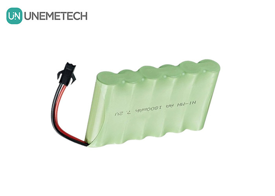 7.2V NiMH バッテリーパック 1800mAh リモコン制御車両用ニッケル金属水化物バッテリー