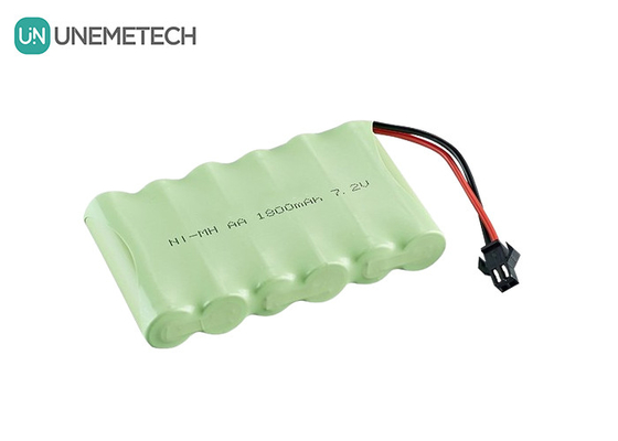 7.2V NiMH バッテリーパック 1800mAh リモコン制御車両用ニッケル金属水化物バッテリー