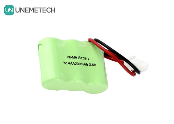1/2AAA NiMH 再充電電池パック 3.6V 230mAh コラム 再充電電池パック