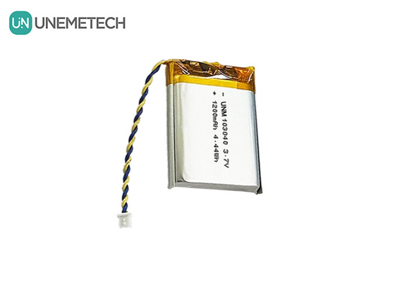 3.7V リポリマー電池 103040 1200 mAh 医療機器とLEDランプ用