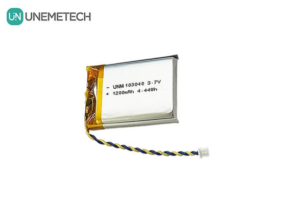 品質 3.7V リポリマー電池 103040 1200 mAh 医療機器とLEDランプ用 工場