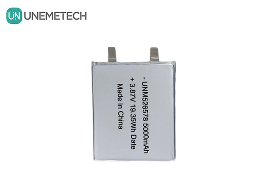 526578 3.87V 高電圧 LiPo バッテリー 5000mAh 4.45V 充電電圧 パワーバンク用