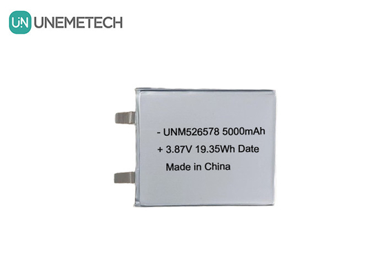 526578 3.87V 高電圧 LiPo バッテリー 5000mAh 4.45V 充電電圧 パワーバンク用
