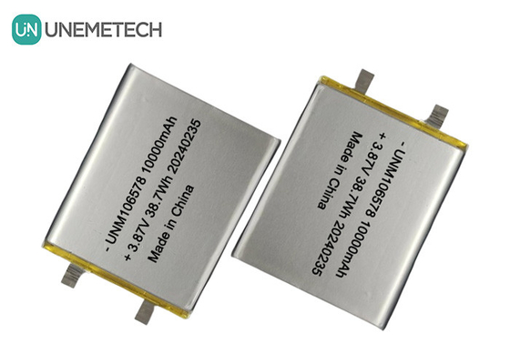 高容量リポ電池 10000mAh 3.87V 106578 エネルギー貯蔵システム用