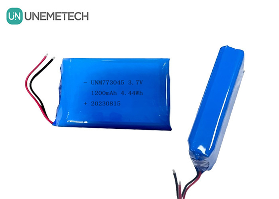 リポリマー電池 3.7V 1200mAh 773045 1S リポ電池 指紋スキャナー