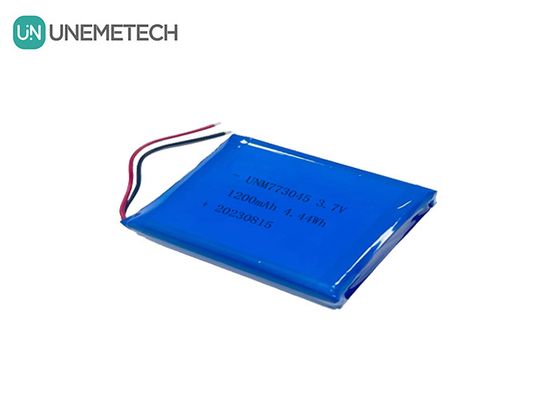 リポリマー電池 3.7V 1200mAh 773045 1S リポ電池 指紋スキャナー