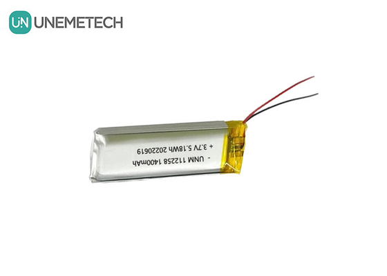 3.7Vリチオン充電電池 1400mAh 112258 ポータブルパワーバンク
