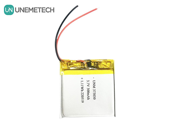 3.7V 300mAh リポ充電電池 373030 ブルーツスピーカー用