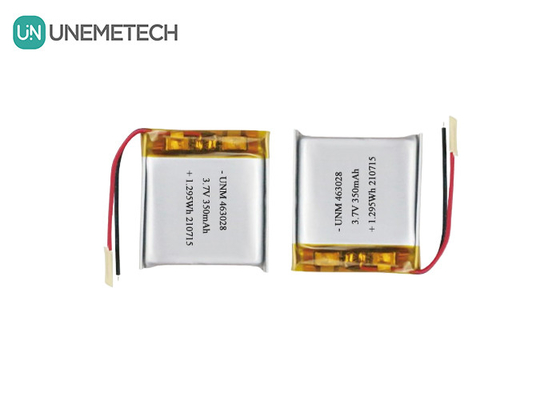 リポリパック 463028 3.7V 350mAh リ充電可能なリポリマーバッテリー ゲームパッド