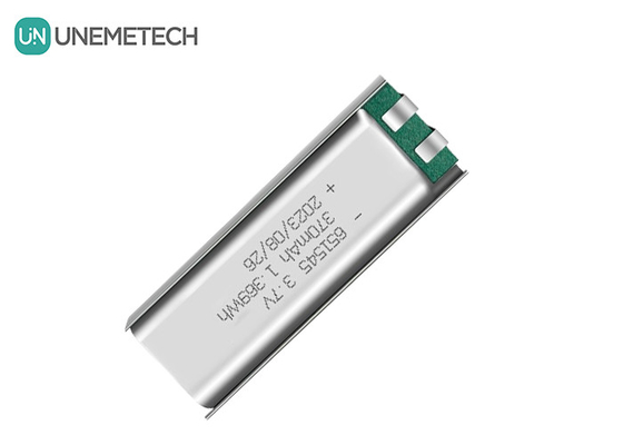 3.7V 370mAh 651545 リチャージ可能なリチウムリチウムイオンポリマーバッテリー デジタル製品