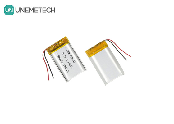 リチウムポリマー電池 722233 3.7V 580mAh LiPo電池 中国から メーカー