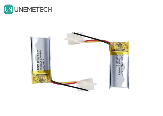 3.7V 380mAh リ充電可能なリポリマー電池 101330 スマートウォッチ用