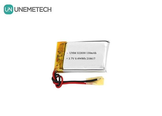 322030 リバーチャブル リポリマー バッテリー 3.7V 130mAh リポ バッテリー フィットネス トラッカー