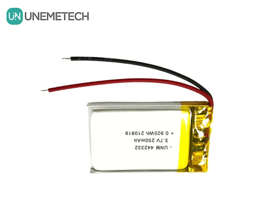 3.7V 250mAh リポ充電電池 442332 携帯電子秤用