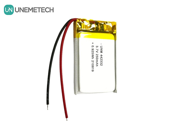3.7V 250mAh リポ充電電池 442332 携帯電子秤用