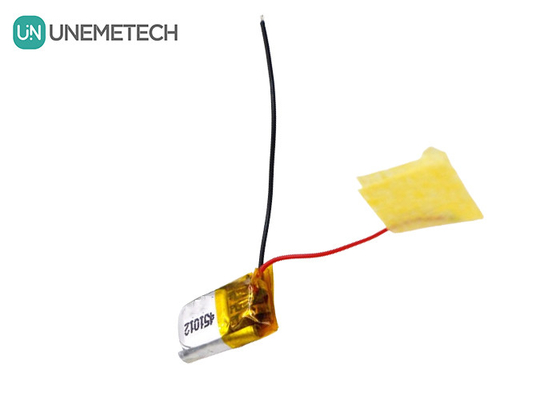 451012 3.7V 37mAh リチャージ可能な小型リチウムポリマーバッテリー マイクロデバイス用