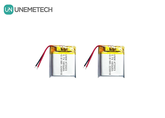 再充電可能なリチウムポリマー電池 3.7V 165mAh 472023 MP3プレーヤー電池