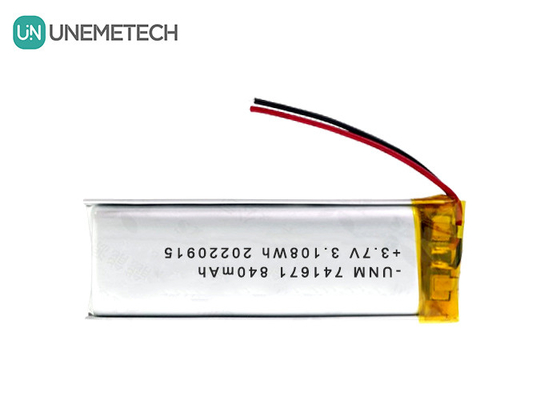 3.7V 840mAh リポ充電電池 741671 スマートソケット用