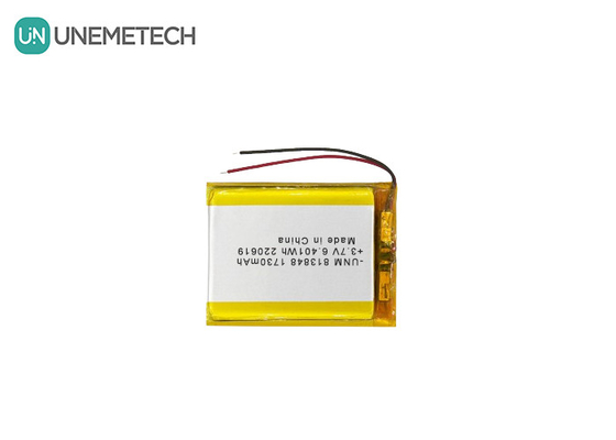 3.7V 1730mAh 大容量 リチウムイオンポリマー電池 813848 パワーバンク用