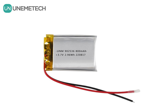 3.7V 800mAh リイオンポリマーバッテリー 902536 ゲームパッド用の充電式バッグバッテリー
