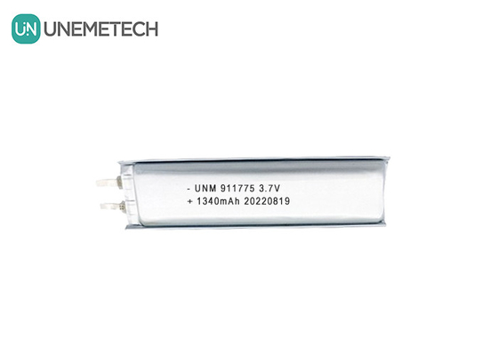 3.7V リポ充電電池 1340mAh リチウムポリマー電池 911775 スマートペン
