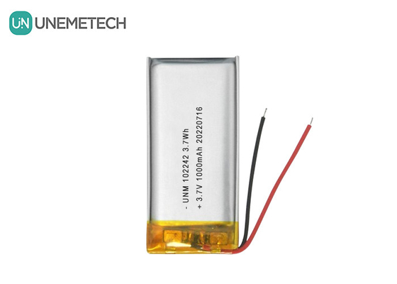 3.7V 1000mAh 102242 テーブルランプ用の標準リチウムイオンポリマー電池