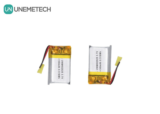 3.7V 140mAh 402025 再充電電池 リポ電池 コンパクトマッサージ機用