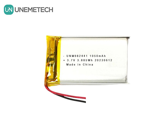 OEM ODM パーソナライズされた 3.7V 1050mAh リチウムイオンポリマーバッテリー 982441 インテリジェントドアベル