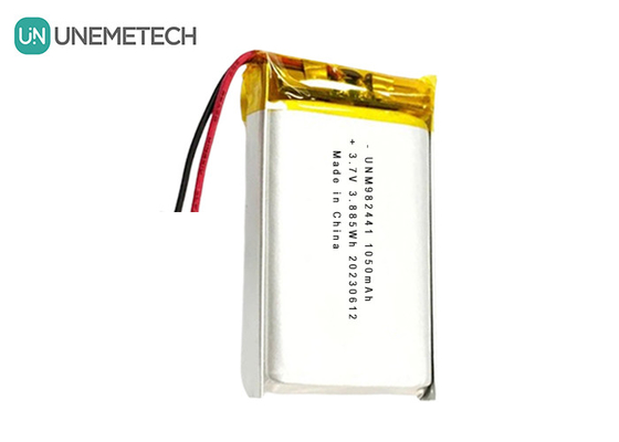 OEM ODM パーソナライズされた 3.7V 1050mAh リチウムイオンポリマーバッテリー 982441 インテリジェントドアベル