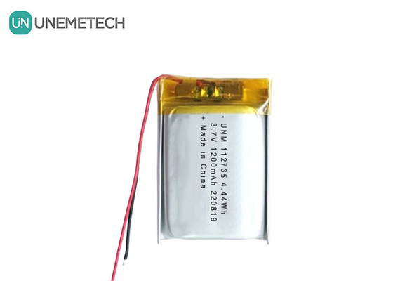 3.7V 1200mAh リチャージ可能な柔軟なLiPoバッテリー 112735 電子タブレット用