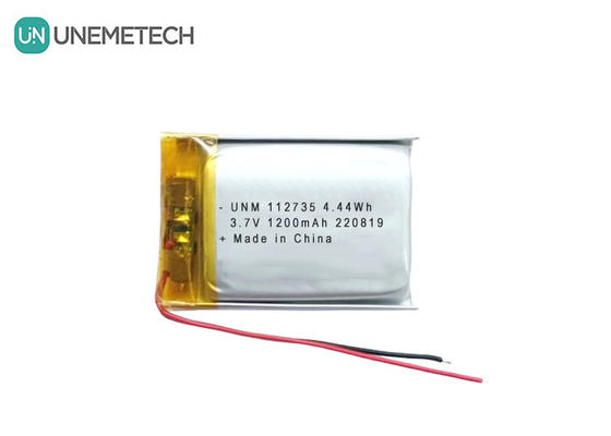3.7V 1200mAh リチャージ可能な柔軟なLiPoバッテリー 112735 電子タブレット用