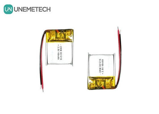 3.8V 48mAh 高電圧小型リチウムポリマー電池 361215 RFIDデバイス用