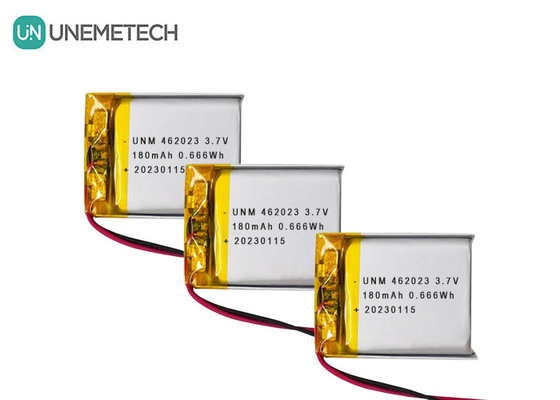 3.7V 180mAh リイオン電池 462023 リポ 電子玩具用 充電電池パック