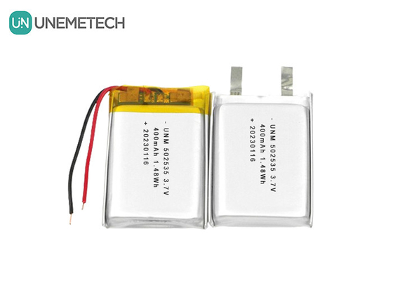 電子機器用のリポリマーバッテリーパック 502535 400mAh 3.7V バッテリー