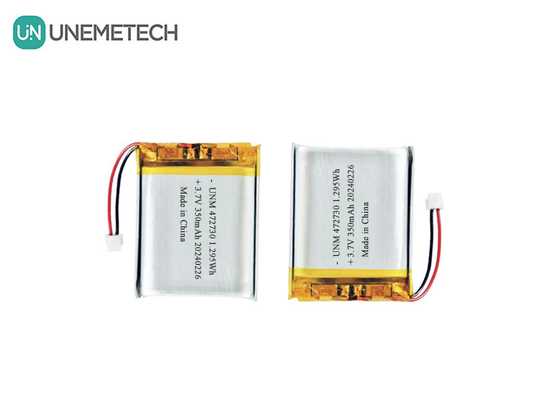 3.7V 350mAh 472730 リチウムイオンポリマー電池 無線マウス用のリポ電池