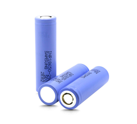 サムスン 29E 18650 2850mAh 2.75A バッテリー 3.65V 円筒型リチウムイオンセル INR18650-29E
