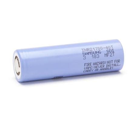 サムスン 40T 21700 4000mAh 35A バッテリー 3.6V リチウムイオン バッテリーセル INR21700-40T