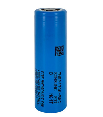 サムスン 50G 21700 5000mAh 9.8A バッテリー 3.63V リチウムイオン バッテリーセル INR21700-50G