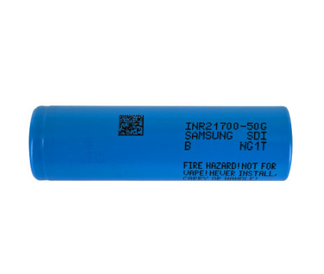 サムスン 50G 21700 5000mAh 9.8A バッテリー 3.63V リチウムイオン バッテリーセル INR21700-50G