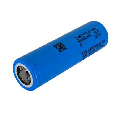 サムスン 50G 21700 5000mAh 9.8A バッテリー 3.63V リチウムイオン バッテリーセル INR21700-50G