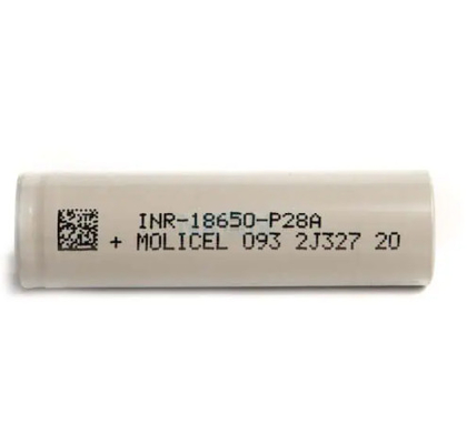 モリセル INR-18650-P28A 18650 バッテリー 3.6V 2800mAh 35A マックス連続放電電