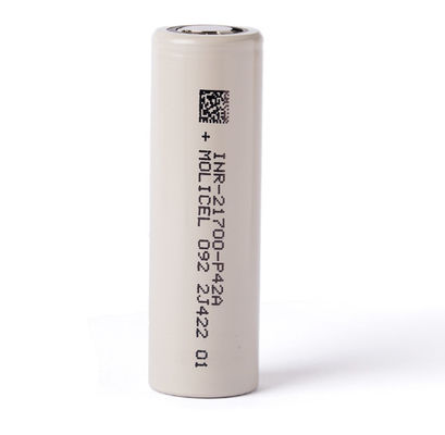 品質 モリセル P42A 21700 4200mAh 45A バッテリー INR-21700-P42A 3.6V フラットトップセル 工場