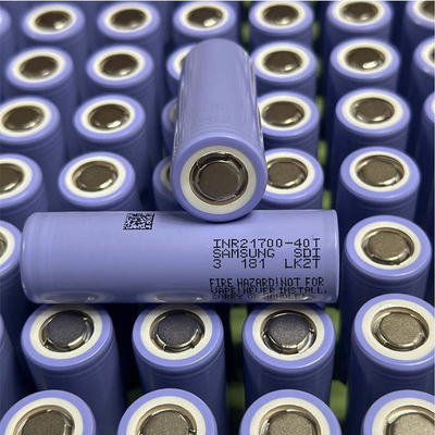 サムスン 40T 21700 4000mAh 35A バッテリー 3.6V リチウムイオン バッテリーセル INR21700-40T