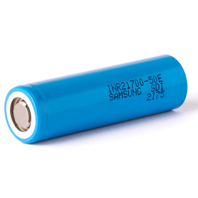 サムスン 50E 21700 5000mAh 9.8A バッテリー 3.6V リチウムイオン バッテリーセル INR21700-50E