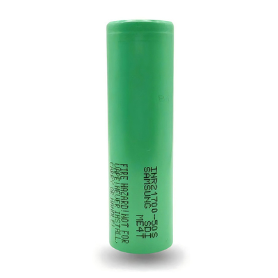 サムスン 50S 21700 バッテリー 5000mAh 25A バッテリー 3.6V リチウムイオン バッテリーセル INR21700-50S